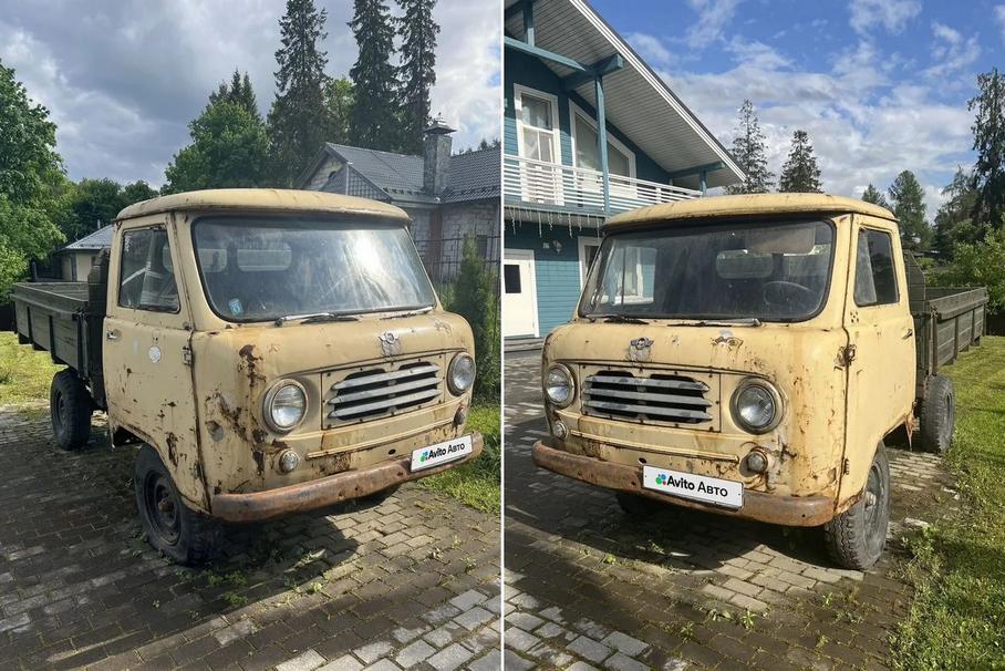 В продаже появился ранний УАЗ «Головастик»: другая кабина и 4х2