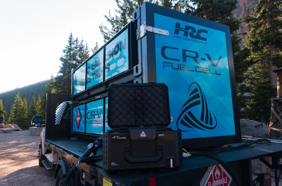 Honda CR-V станет первым водородным участником гонки Pikes Peak