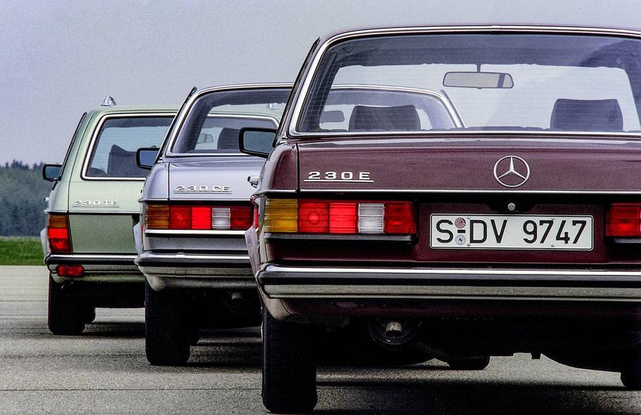 Седан, купе и универсал Mercedes-Benz W123