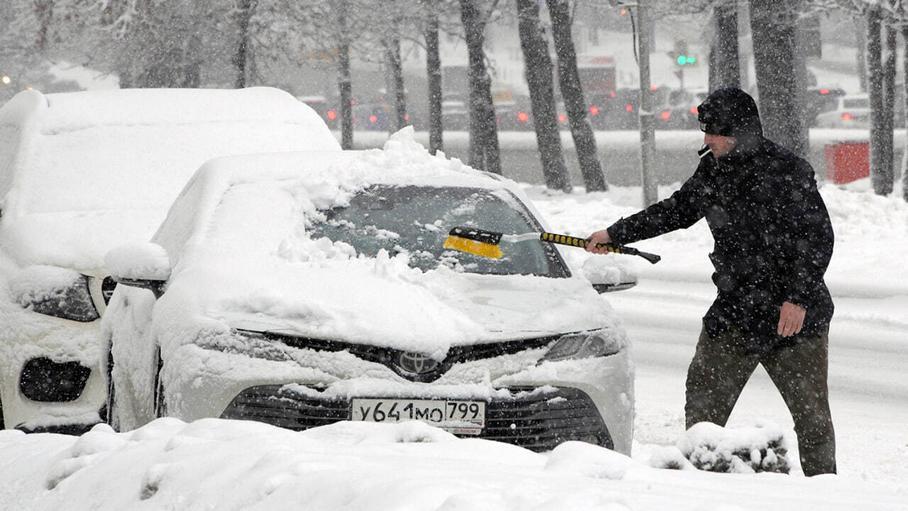 автомобиль зимой