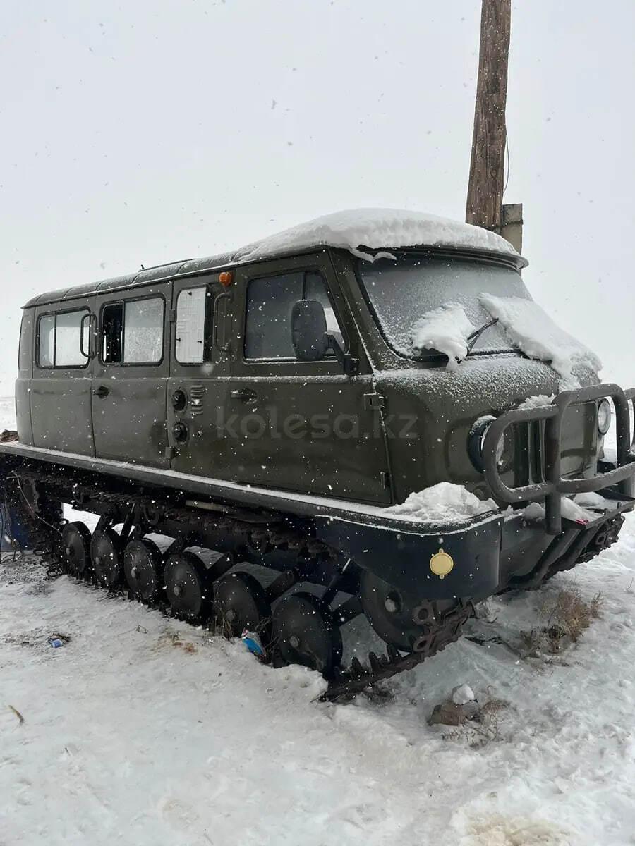 снегоболотоход на базе "Буханки"