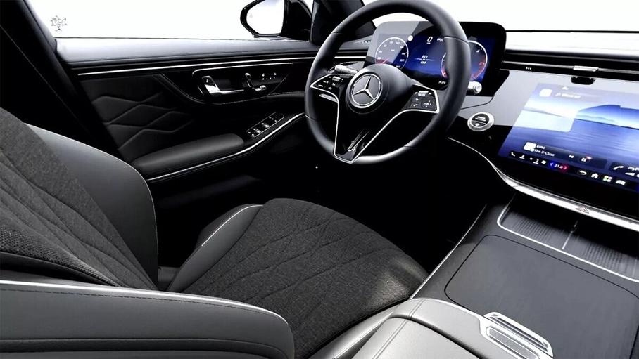 Для Mercedes-Benz S-класса теперь можно заказать тканевый салон