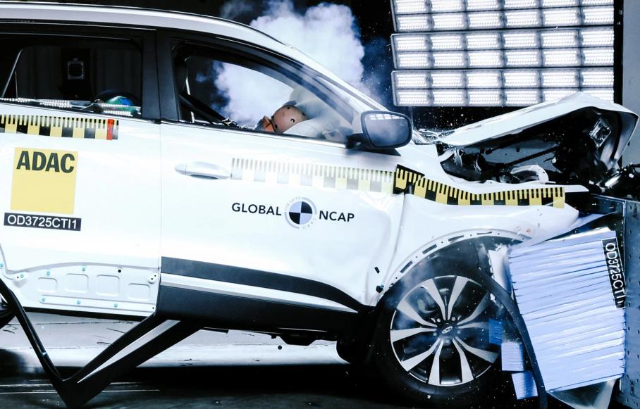 Краш-тест Chery Tiggo 7 Pro