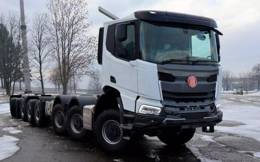 Tatra с колесной формулой 16х16
