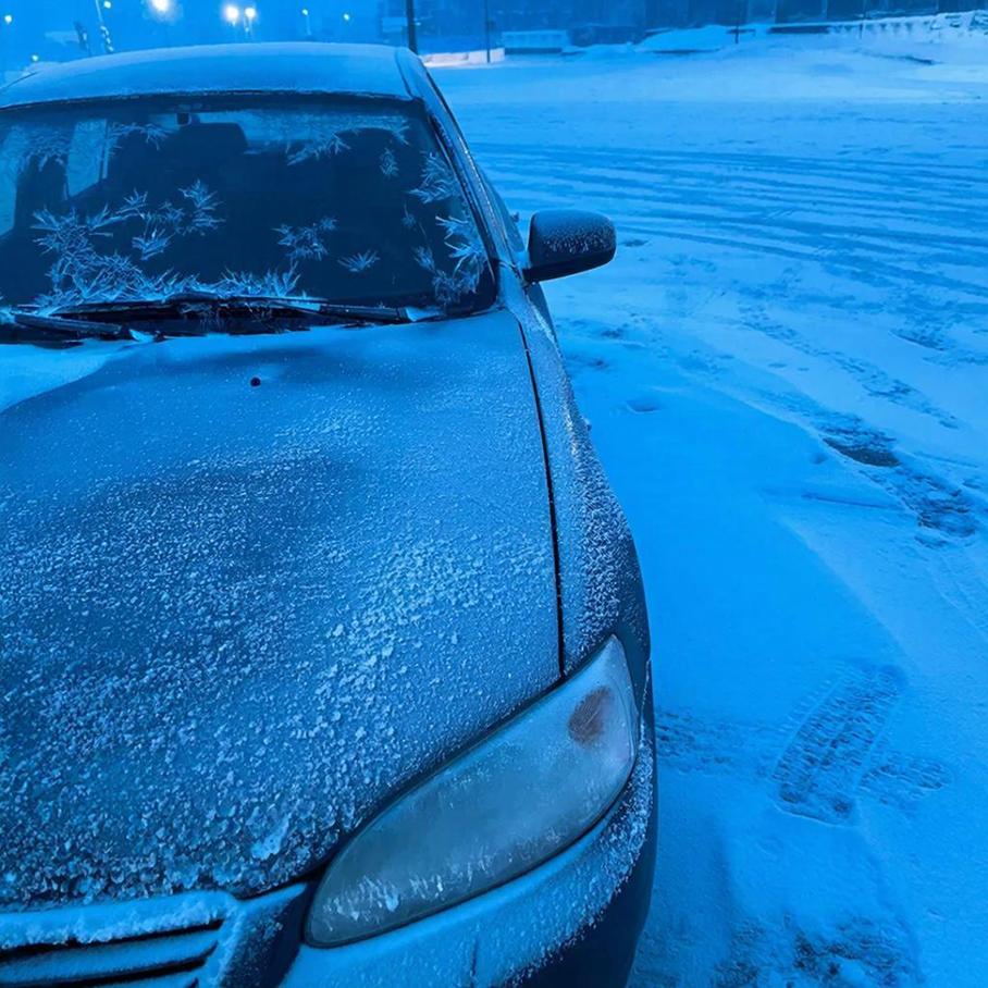 автомобиль зимой
