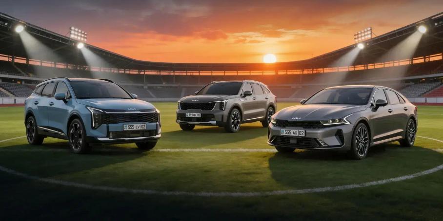 Россиянам предлагают купить коллекционные «футбольные» Kia через Казахстан